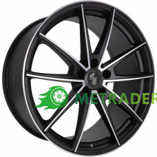 EtaBeta Manay R20 W9 PCD5x112 ET26 DIA78.1 Black Matt Full Polished