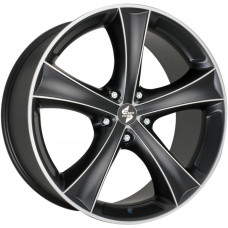 EtaBeta Tettsut R18 W8.5 PCD5x120 ET45 DIA78.1 Matt Black Full Polish