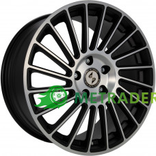 EtaBeta Venti-R R20 W9 PCD5x120 ET35 DIA78.1 Black Matt Full Polished