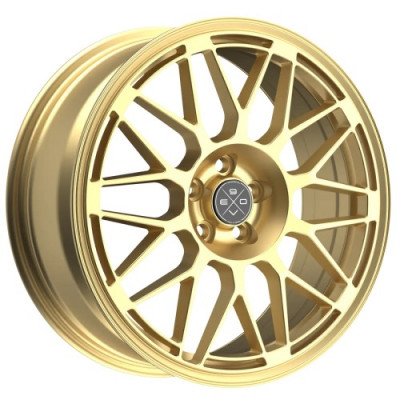 FondMetal 9Evo R18 W7 PCD4x108 ET40 DIA63.4 Glossy Gold