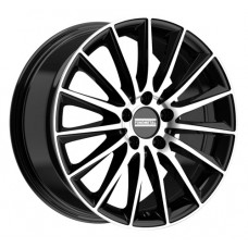 FondMetal Aidon R18 W8 PCD5x112 ET38 DIA66.5 Glossy Black Machined