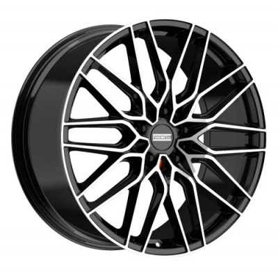 FondMetal Cratos R22 W11.5 PCD5x112 ET41 DIA66.5 Glossy Black Machined