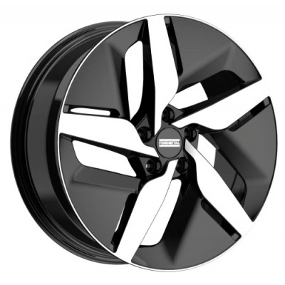 FondMetal E-Joule R19 W7.5 PCD5x112 ET27 DIA66.5 Glossy Black Machined