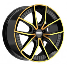 FondMetal Elatha R20 W9 PCD5x112 ET46 DIA66.5 Glossy Black Bronze Machined