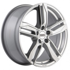 FondMetal Hexis R19 W8 PCD5x112 ET49 DIA57.1 Glossy Silver