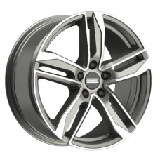 FondMetal Hexis R18 W8 PCD5x112 ET29 DIA66.5 Glossy Titanium Machined