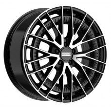 FondMetal Kari R18 W8 PCD5x112 ET26 DIA66.5 Glossy Black Machined
