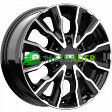 FondMetal Pro 2 R16 W6.5 PCD6x120 ET50 DIA74.5 Glossy Black Machined