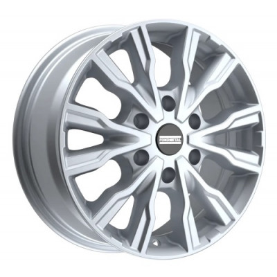 FondMetal Pro 2 R16 W6.5 PCD6x120 ET50 DIA74.5 Silver