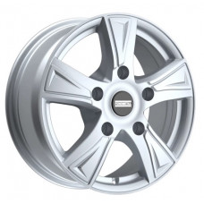 FondMetal Pro1 R16 W6.5 PCD5x118 ET51 DIA71.1 Glossy Silver