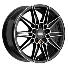 FondMetal Thoe R19 W9 PCD5x120 ET27 DIA72.6 Glossy Black Machined
