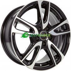GMP Italia Astral R16 W6.5 PCD4x100 ET40 DIA73.1 Black Diamond