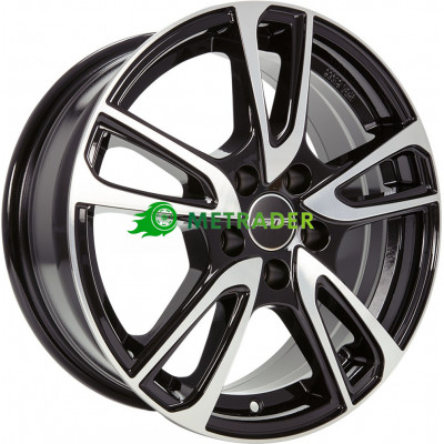 GMP Italia Astral R16 W6.5 PCD4x98 ET35 DIA58.1 Black Diamond