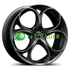 GMP Italia Drake R18 W8 PCD5x110 ET40 DIA65.1 Glossy Anthracite Dark