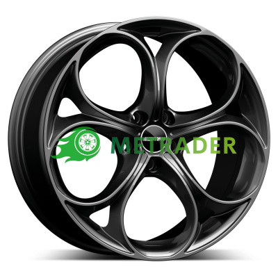 GMP Italia Drake R20 W8.5 PCD5x110 ET31 DIA65.1 Glossy Anthracite Dark