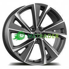 GMP Italia Evento R18 W7.5 PCD5x100 ET40 DIA57.1 Matt Anthracite Diamond
