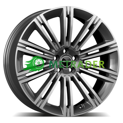 GMP Italia Experience R23 W9.5 PCD5x120 ET43 DIA72.6 Anthracite Diamond