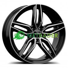 GMP Italia Fasten R17 W7.5 PCD5x114.3 ET40 DIA73.1 Black Diamond