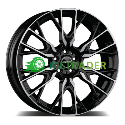 GMP Italia Fender R20 W8.5 PCD5x112 ET30 DIA66.6 Black Diamond