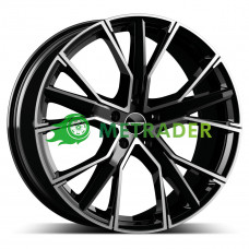 GMP Italia Gunner R22 W9 PCD5x112 ET25 DIA66.6 Black Diamond