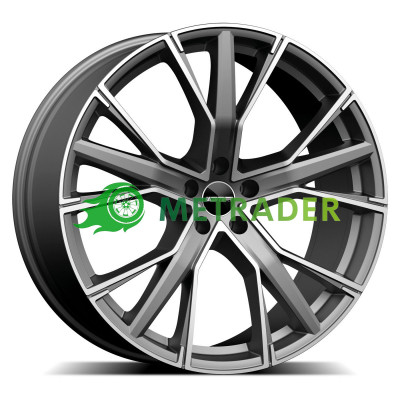 GMP Italia Gunner R22 W9.5 PCD5x112 ET36 DIA66.6 Matt Anthracite Diamond