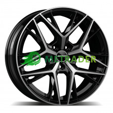 GMP Italia Lunica R18 W7.5 PCD5x114.3 ЕТ35 DIA73.1 Black Polished