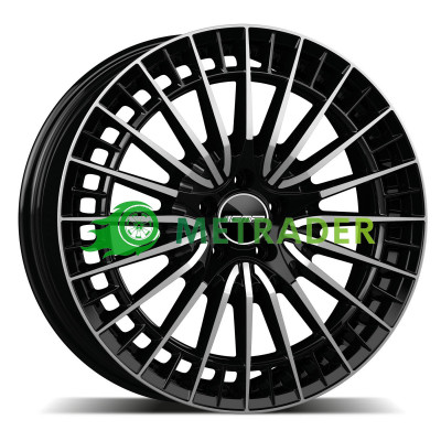 GMP Italia Qstar R19 W9 PCD5x112 ET40 DIA66.6 Black Diamond
