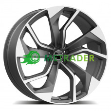 GMP Italia Rebel R21 W10 PCD5x112 ЕТ30 DIA66.5 Matt Anthracite Diamond