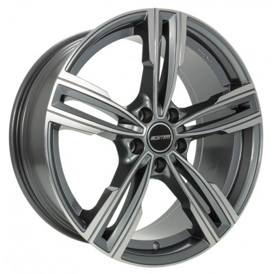 GMP Italia Reven R20 W8.5 PCD5x120 ET33 DIA72.6 Anthracite Polished