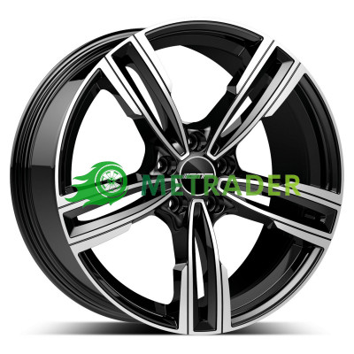 GMP Italia Reven R19 W8.5 PCD5x120 ET33 DIA72.6 Black Diamond