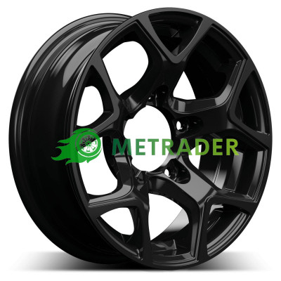 GMP Italia SJ15 R15 W5.5 PCD5x139.7 ET5 DIA108 Glossy Black