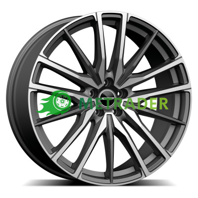 GMP Italia Sparta R21 W9.5 PCD5x112 ЕТ37 DIA66.6 Matt Anthracite Diamond