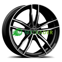 GMP Italia Swan R20 W8.5 PCD5x108 ET45 DIA63.4 Black Diamond