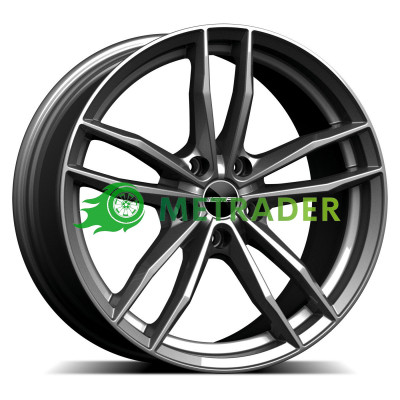 GMP Italia Swan R20 W8.5 PCD5x114.3 ET45 DIA73.1 Glossy Anthracite