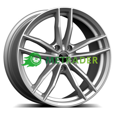 GMP Italia Swan R20 W9.5 PCD5x114.3 ET42 DIA64.1 Silver