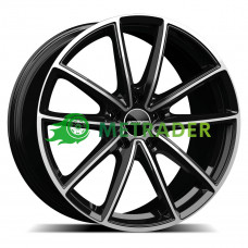 GMP Italia Titan R22 W9.5 PCD5x112 ET26 DIA66.5 Black Diamond