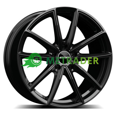 GMP Italia Titan R22 W10 PCD5x130 ET48 DIA71.6 Glossy Black