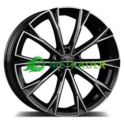 GMP Italia Totale R22 W9.5 PCD5x112 ET36 DIA66.6 Black Diamond