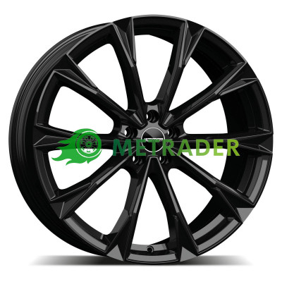 GMP Italia Totale R22 W9.5 PCD5x114.3 ET40 DIA64.1 Glossy Black