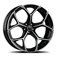 GMP Italia Ultrivity R18 W8 PCD5x112 ET30 DIA66.5 Black Diamond