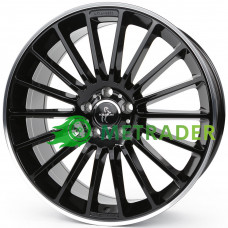 Keskin KT15 R17 W7 PCD5x108 ET48 DIA72.6 Black Lip Polished
