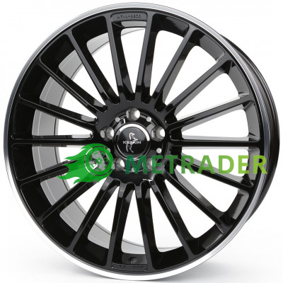 Keskin KT15 R17 W7 PCD5x108 ET48 DIA72.6 Black Lip Polished