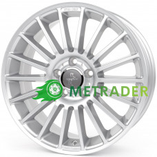 Keskin KT15 R17 W7 PCD5x112 ET48 DIA66.6 Silver Painted
