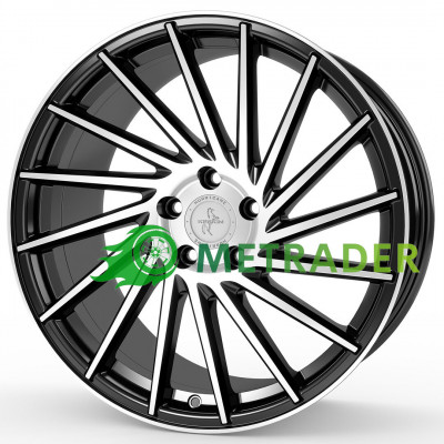 Keskin KT17 R18 W8 PCD5x112 ET45 DIA72.6 Black Front Polished
