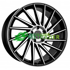 Keskin KT17 R19 W8.5 PCD5x112 ET30 DIA72.6 Matt Black Front Polished