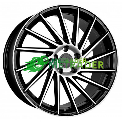 Keskin KT17 R19 W8.5 PCD5x112 ET30 DIA72.6 Matt Black Front Polished