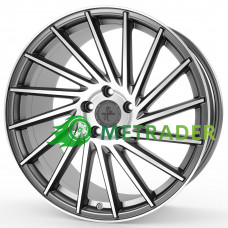 Keskin KT17 R18 W8 PCD5x112 ET30 DIA72.6 Palladium Front Polished