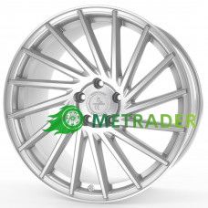 Keskin KT17 R18 W8 PCD5x112 ET45 DIA72.6 Silver Front Polished