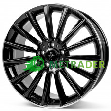 Keskin KT18 R17 W7 PCD5x114.3 ET40 DIA72.6 Black Lip Polish