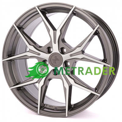 Keskin KT19 Angel R18 W8 PCD5x112 ET45 DIA72.6 Palladium Front Polished